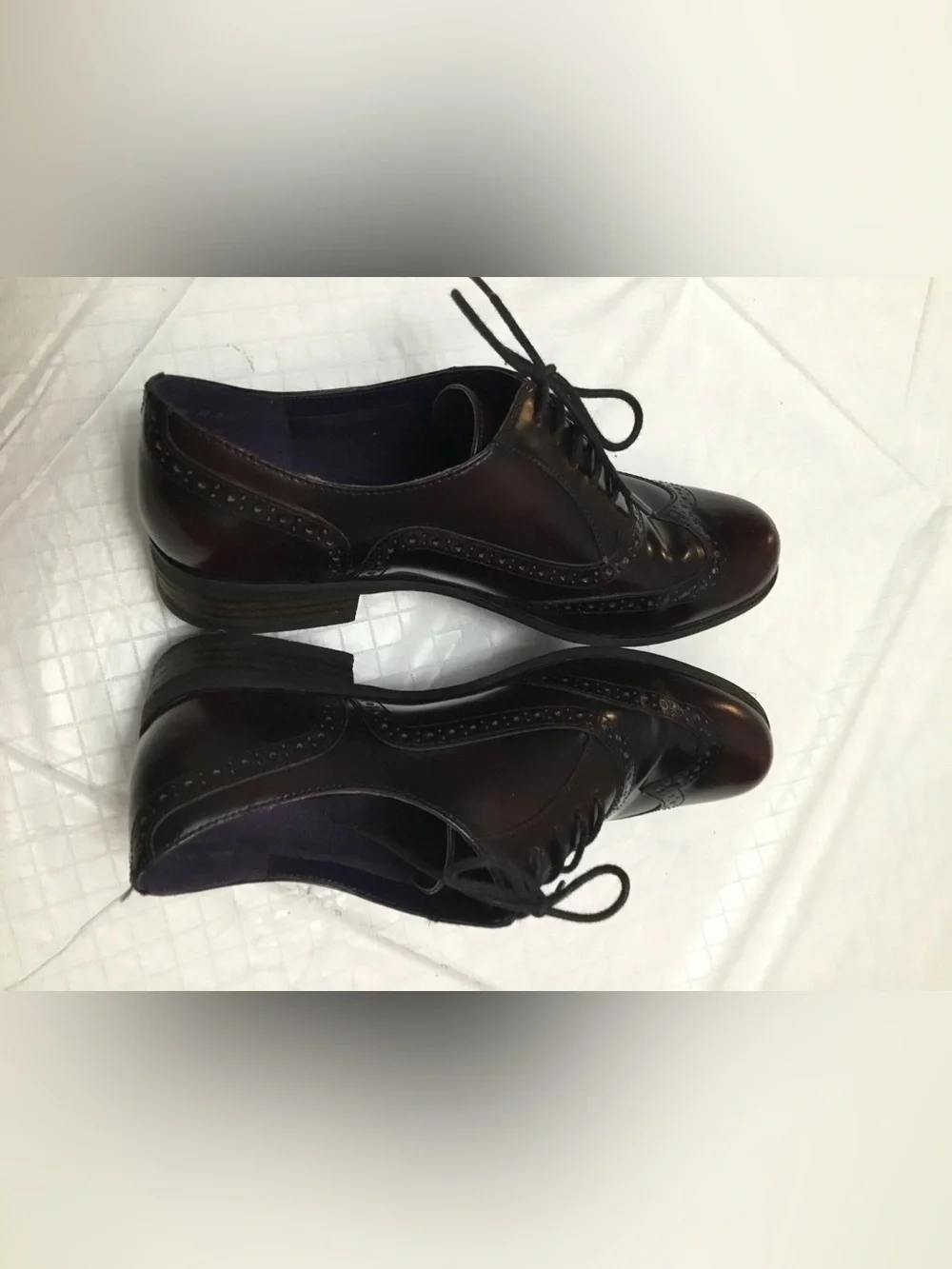 Clarks Men’s‎ Brown Leather Wingtip Derby Oxfords